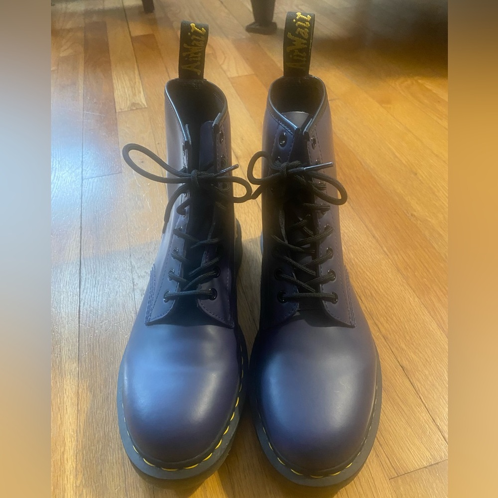 Women’s Doc Martens in Periwinkle